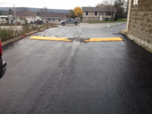 Parking Lot in Owen Sound