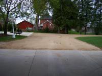 Before picture of Chesley Driveway